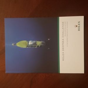 FREE ROLEX PAMPHLET
